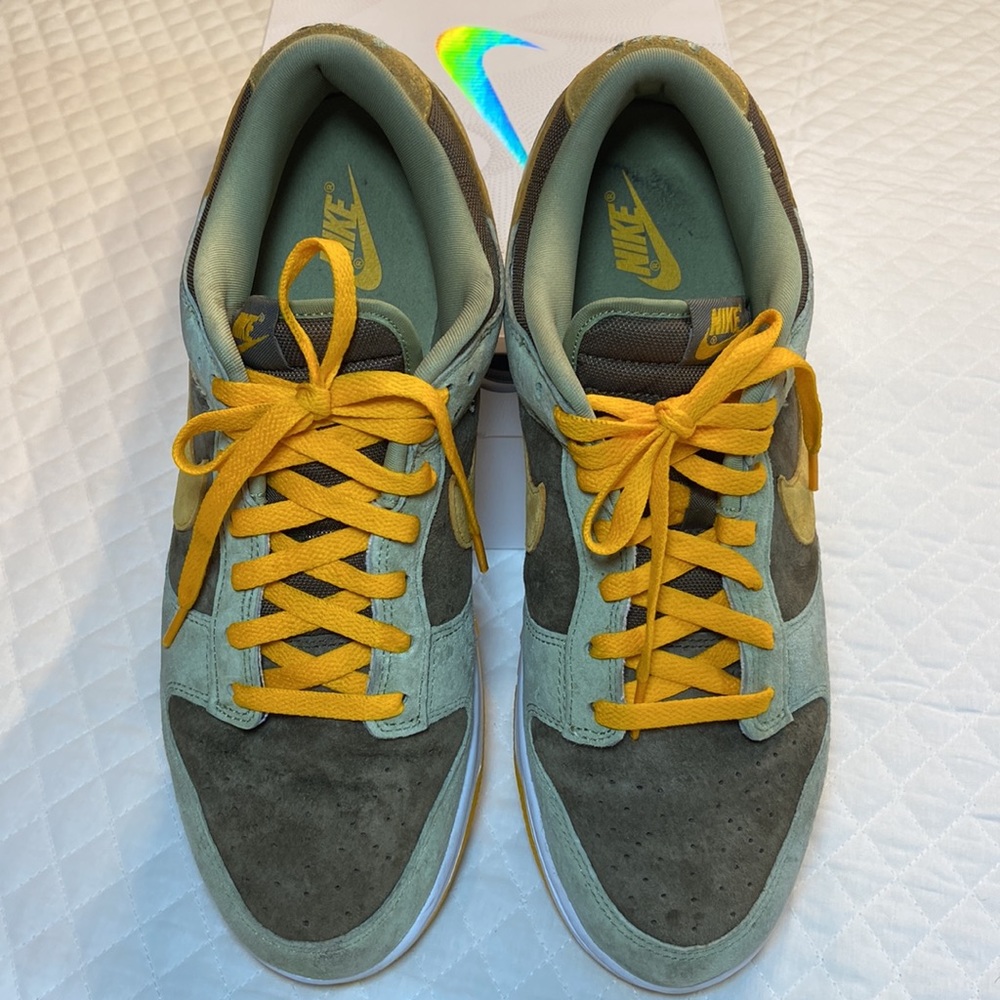 NIKE DUNKS LOW RARE “Dusty Olive” Colorway. Only Dropped One Time.. Size 12. - Picture 13 of 13